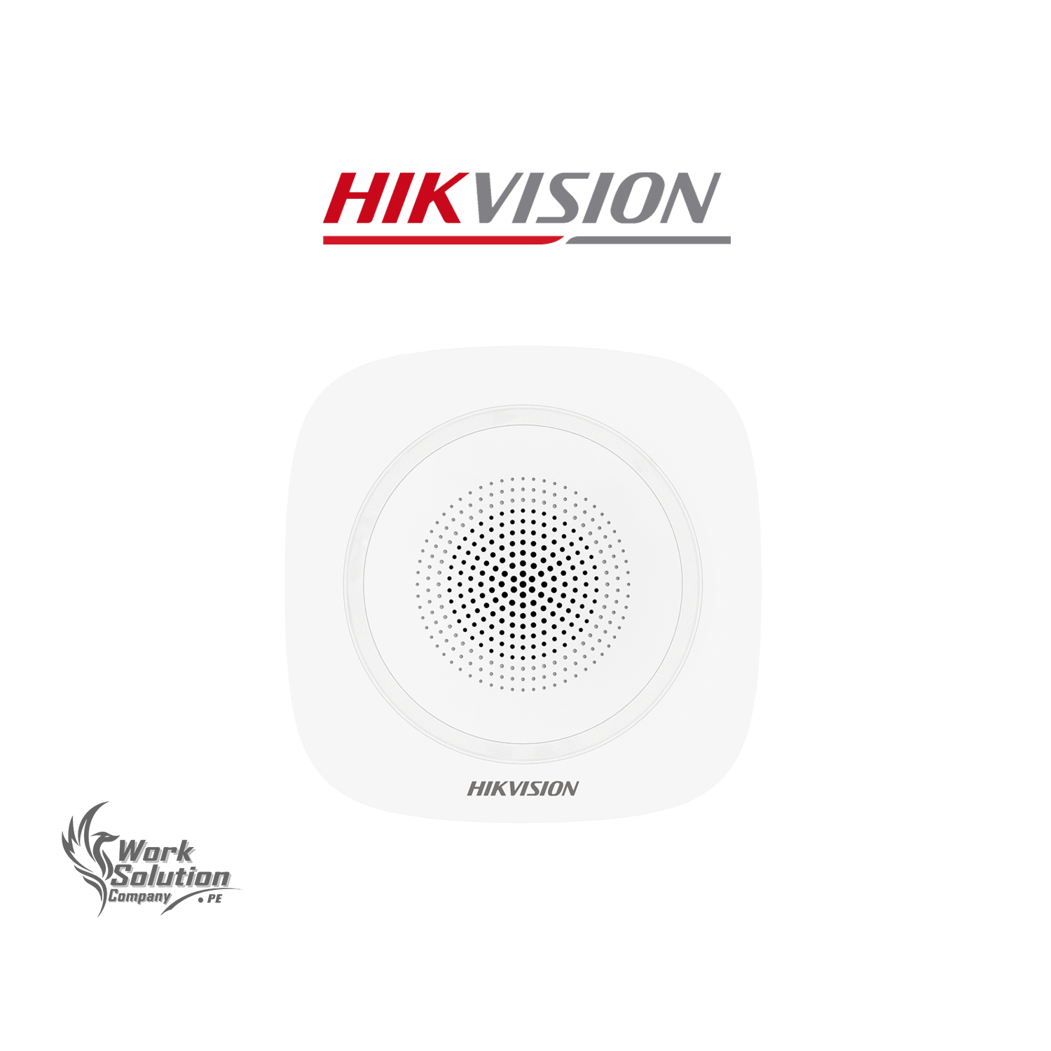 SIRENA HIKVISION DS-PS1-I-WB INTERIOR ALARMA DE INCENDIO, PÁNICO E INTRUSIÓN - 1
