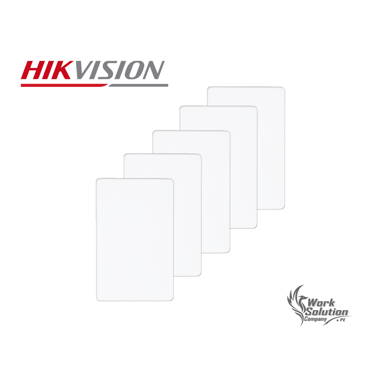 5 TARJETAS DE PROXIMIDAD HIKVISION FM11RF08-M1 DISTANCIA HASTA 10 CM - 1
