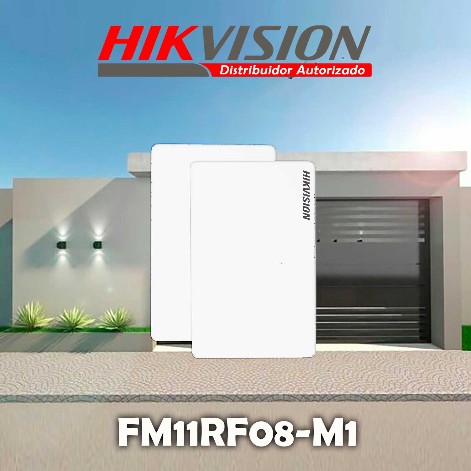 5 TARJETAS DE PROXIMIDAD HIKVISION FM11RF08-M1 DISTANCIA HASTA 10 CM - 2