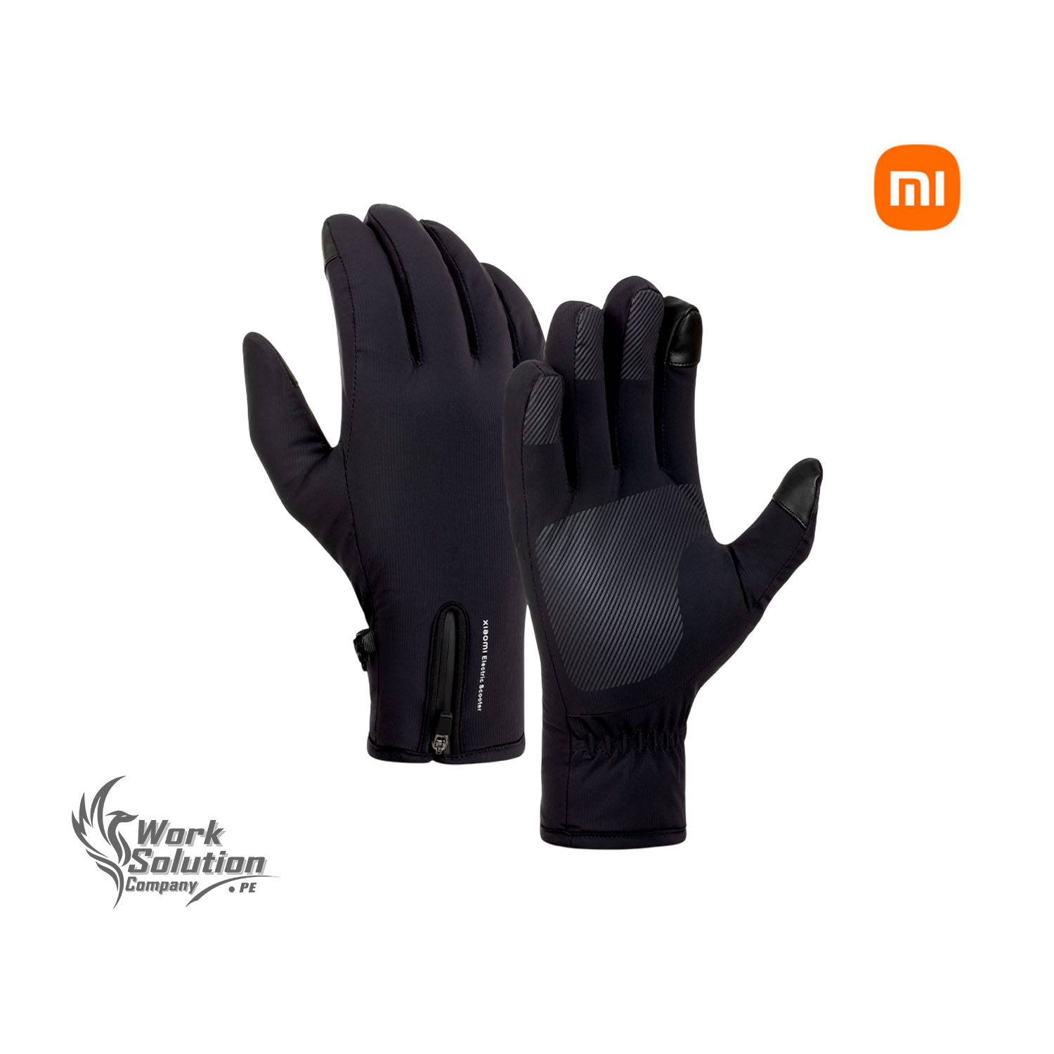 GUANTES XIAOMI RIDING GLOVES IMPERMEABLE CONTRA VIENTO DEDO TÁCTIL TALLA XL - 1