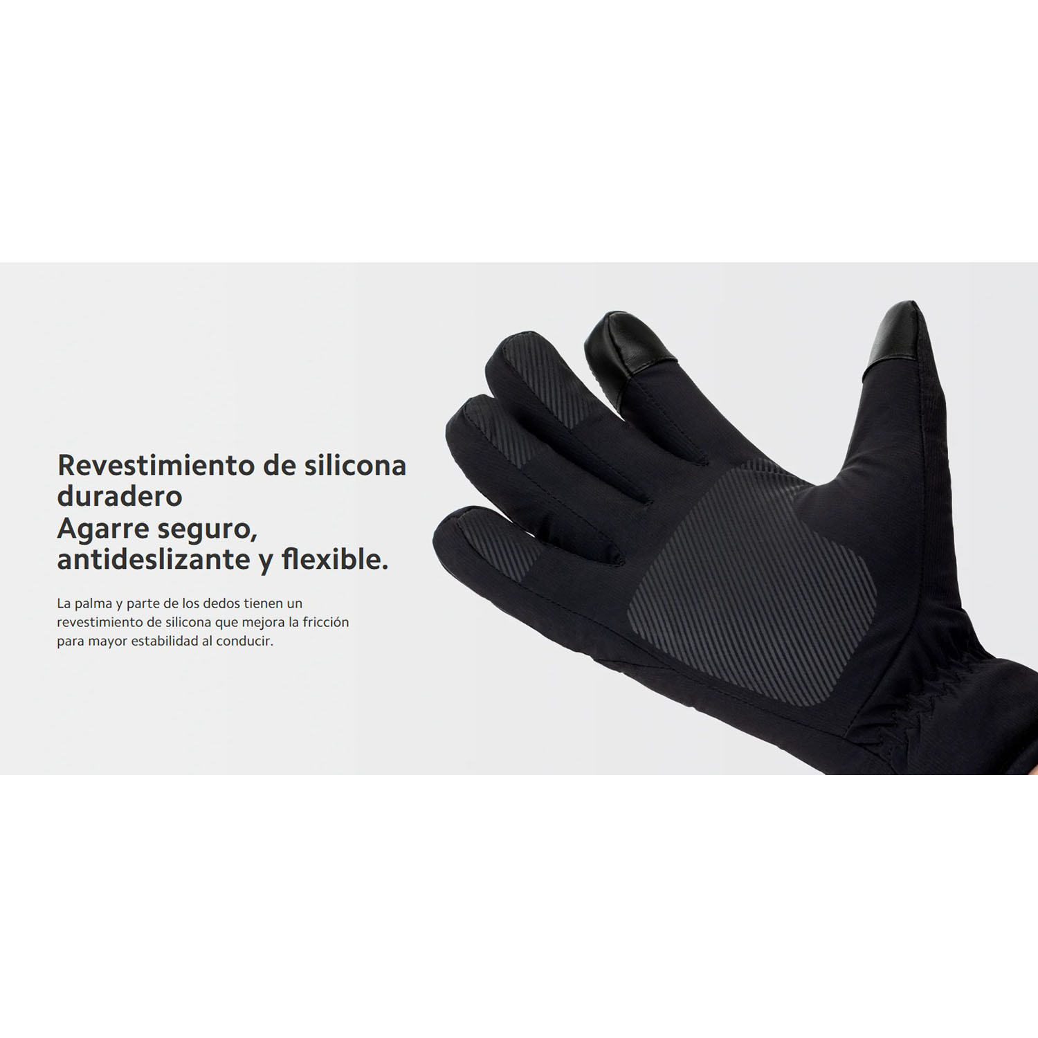 GUANTES XIAOMI RIDING GLOVES IMPERMEABLE CONTRA VIENTO DEDO TÁCTIL TALLA XL - 2