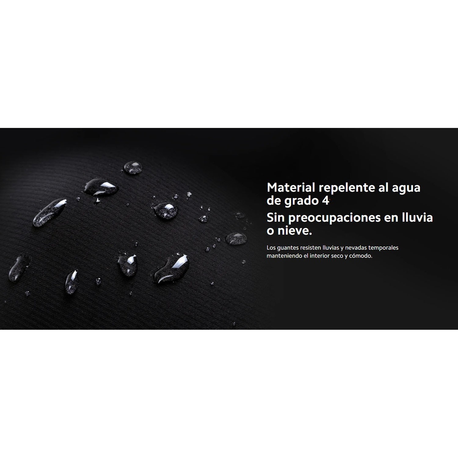 GUANTES XIAOMI RIDING GLOVES IMPERMEABLE CONTRA VIENTO DEDO TÁCTIL TALLA XL - 4