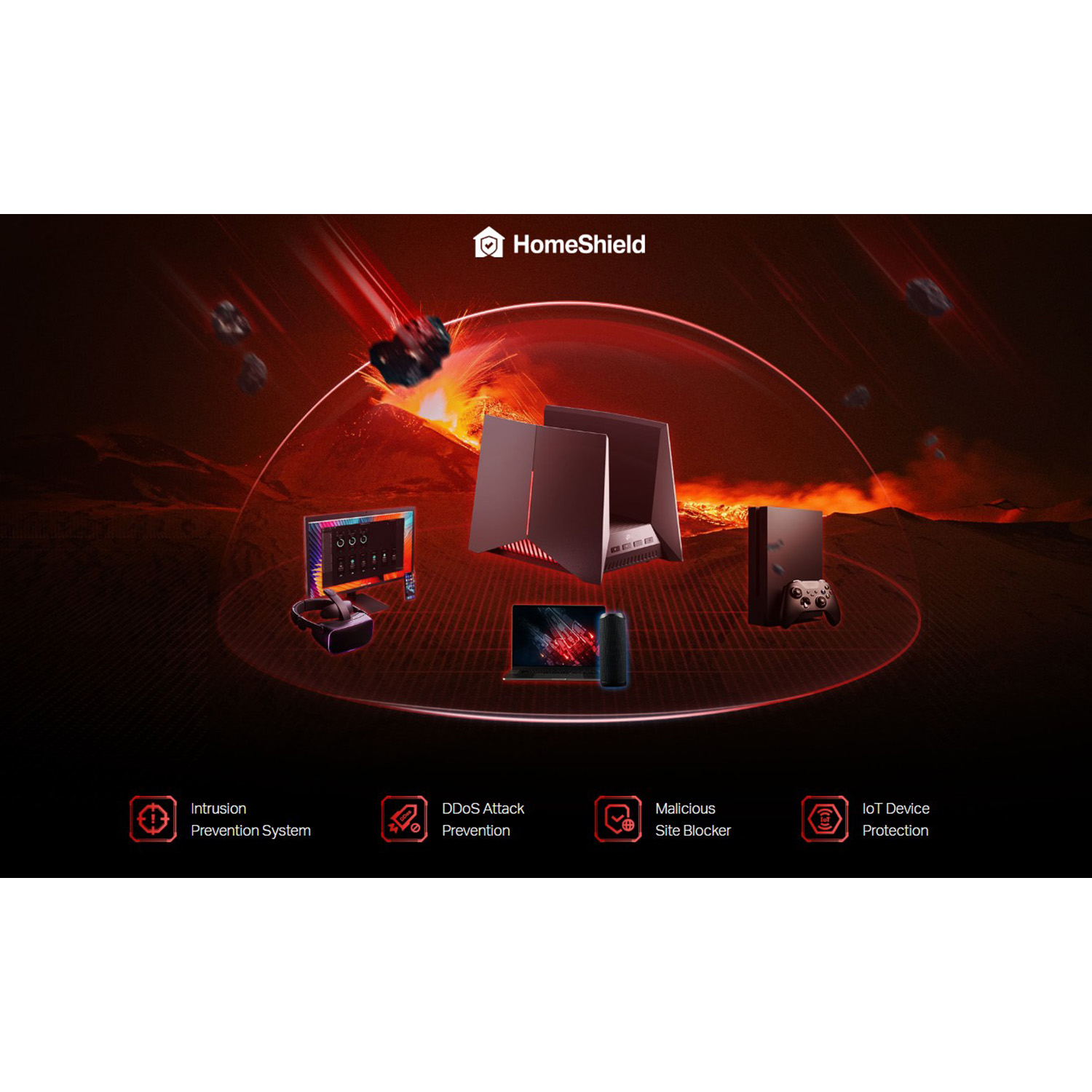 ROUTER GAMING TP-LINK ARCHER GE800 WIFI 7 TRIBANDA BE19000 PANEL GAMING - 5