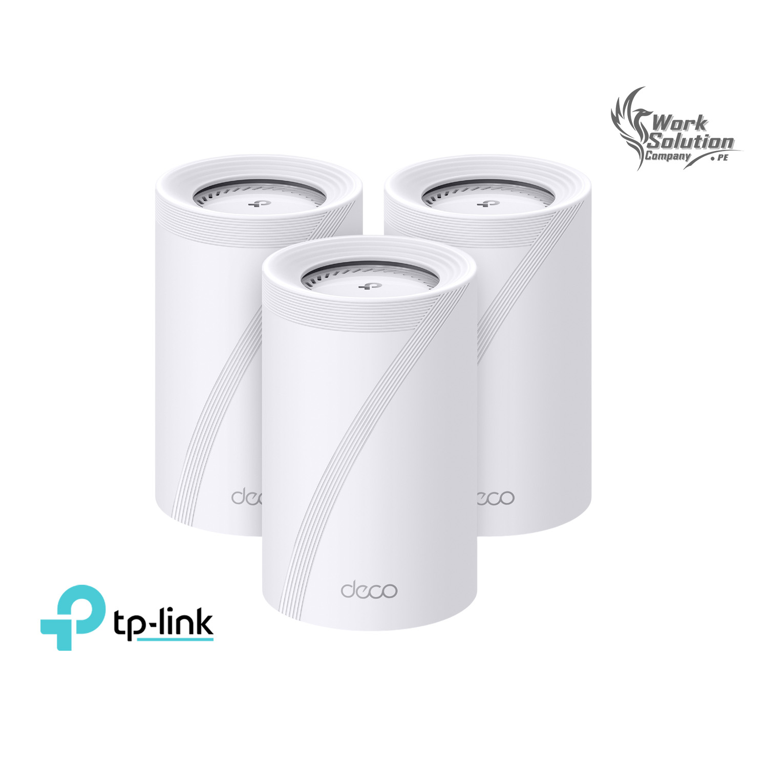 SISTEMA MESH TP-LINK DECO BE77 (3-PACK) WIFI 7 TRIBANDA BE17000 - 1