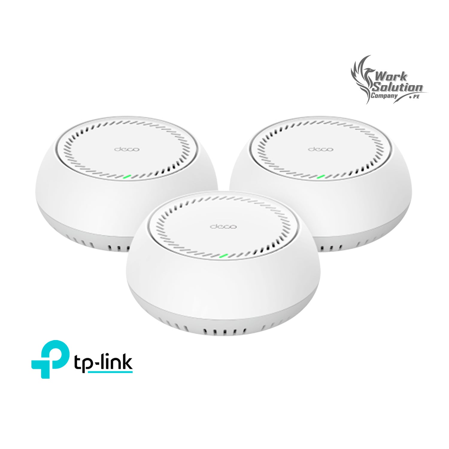SISTEMA MESH TP-LINK DECO BE65-POE (3-PACK) WIFI 7 TRIBANDA BE11000 - 1