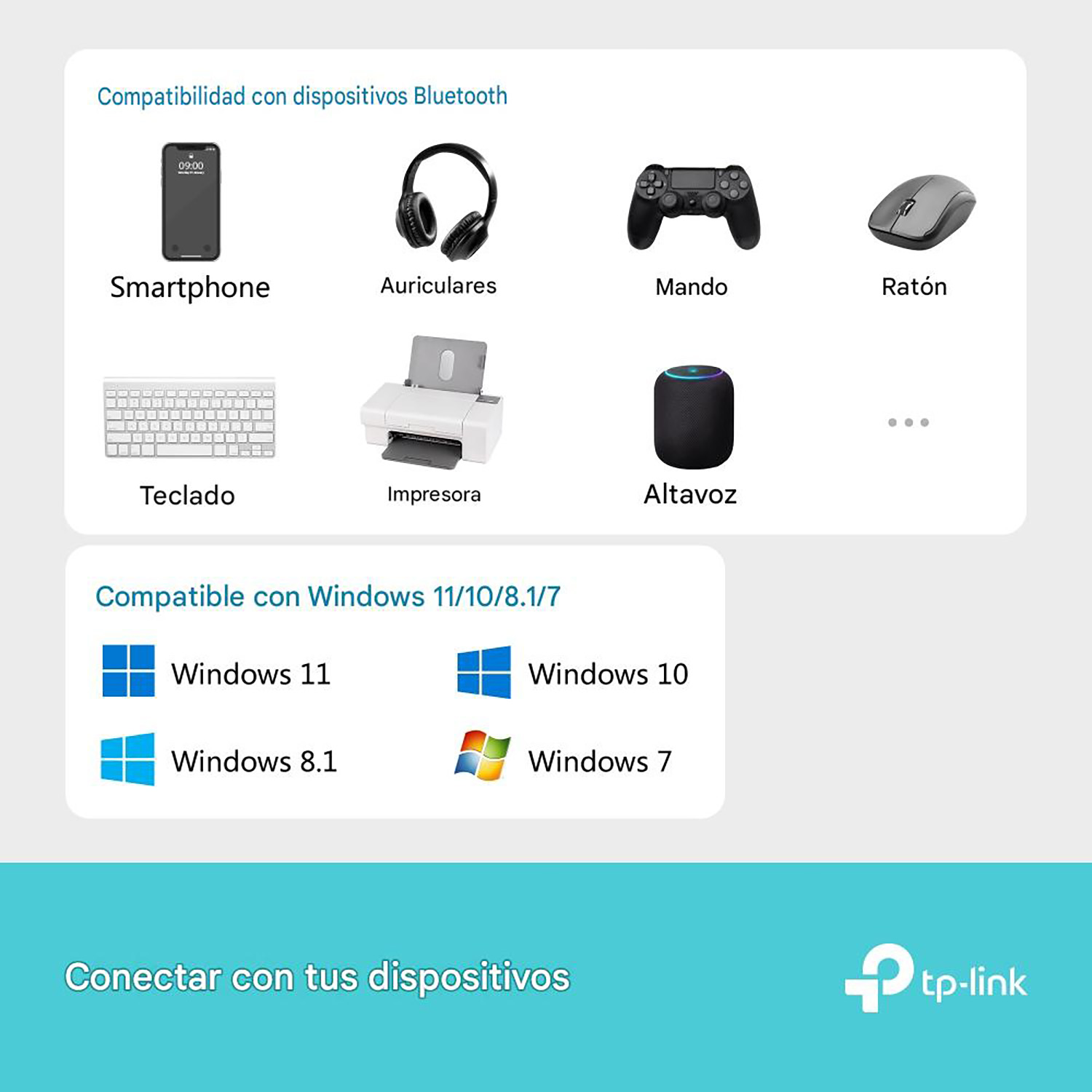 ADAPTADOR BLUETOOTH USB TP-LINK UB600 USB Bluetooth 6.0 - 5