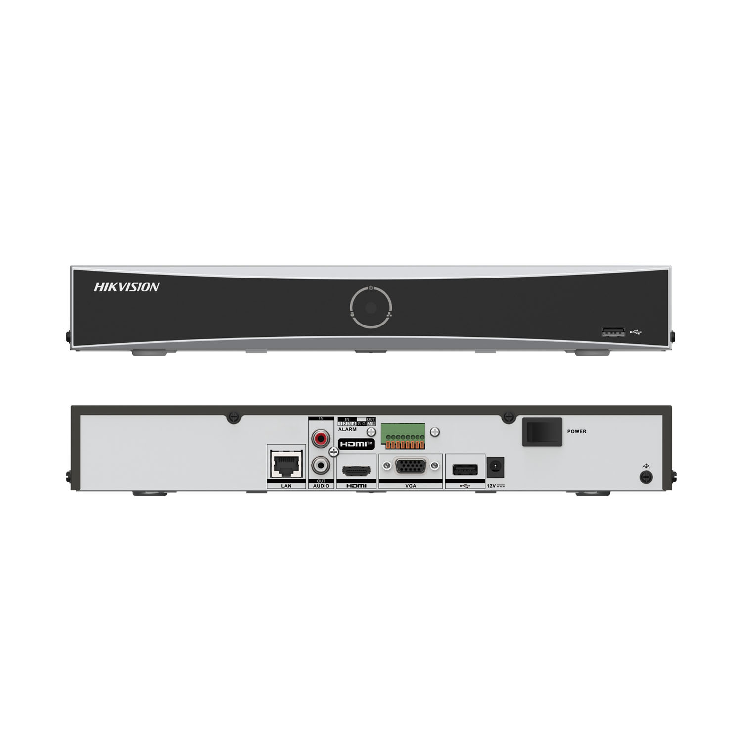 GRABADOR NVR IP HIKVISION DS-7608NXI-K2/VPRO 8 CANALES 12MP DETECCIÓN ACUSEEK 2HDD - 4