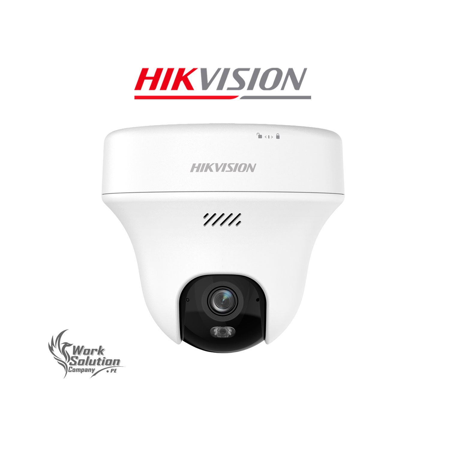 CÁMARA SEGURIDAD WIFI HIKVISION DS-2CFWQ5 5MP TORRETA AUDIO BIDIRECIONAL DETECCIÓN VEHÍCULOS - 1
