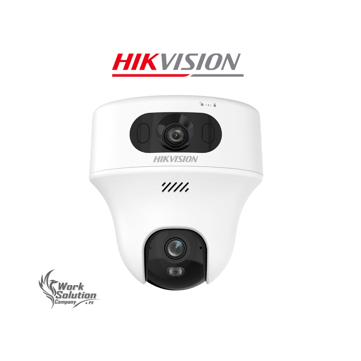 CÁMARA SEGURIDAD WIFI HIKVISION DS-2CFWQ6-D 6MP DOBLE LENTE AUDIO BIDIRECIONAL DETECCIÓN HUMANA - 1