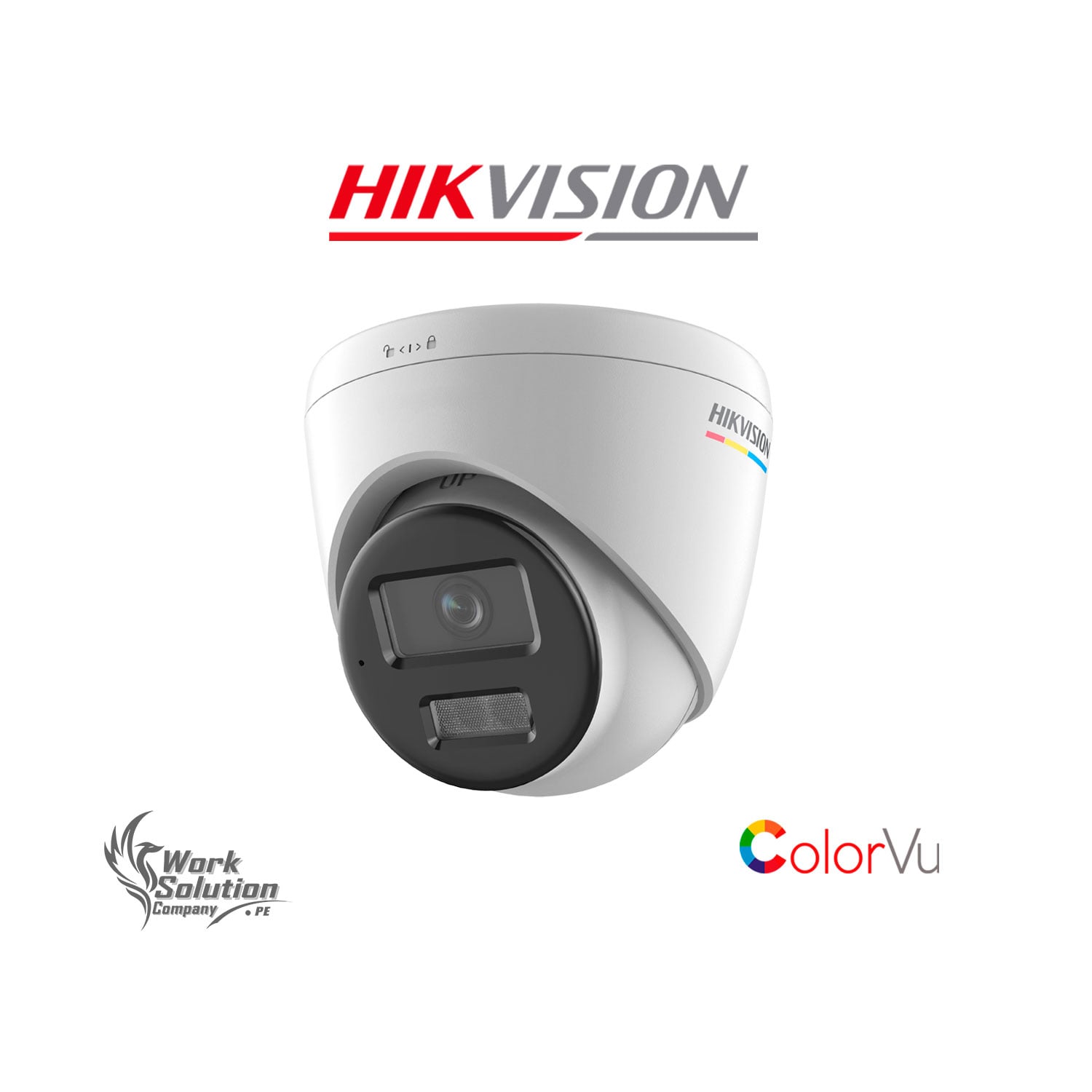 CÁMARA SEGURIDAD IP HIKVISION DS-2CD1347G2H-LIU 4MP DOMO COLORVU AUDIO DETECCIÓN VEHÍCULOS - 1