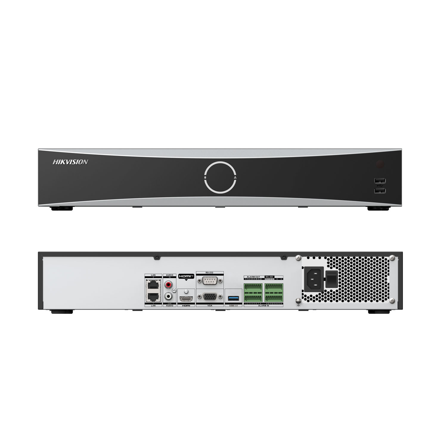 GRABADOR NVR IP HIKVISION DS-7716NXI-K4 16 CANALES HASTA 12 MP TECNOLOGÍA ACUSENSE 4HDD - 4