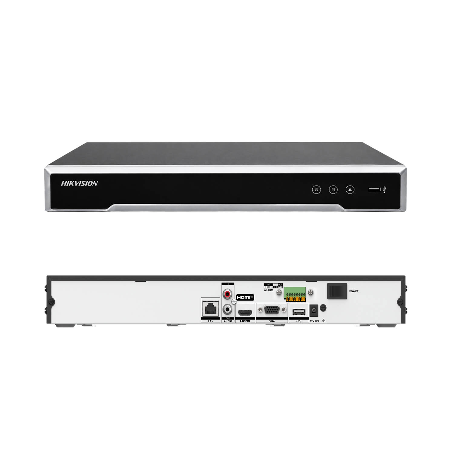 GRABADOR NVR HIKVISION DS-7116NI-Q2 16 CANALES HASTA 4K HDMI VGA 2HDD - 4