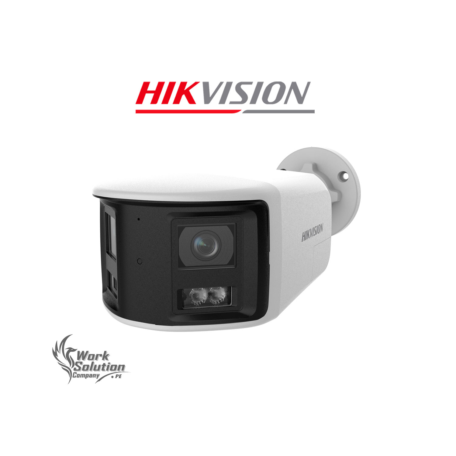 CÁMARA SEGURIDAD IP HIKVISION DS-2CFW06-P 6MP TUBO VISIÓN 180 LUZ ALARMA DETECCIÓN VEHÍCULOS - 1