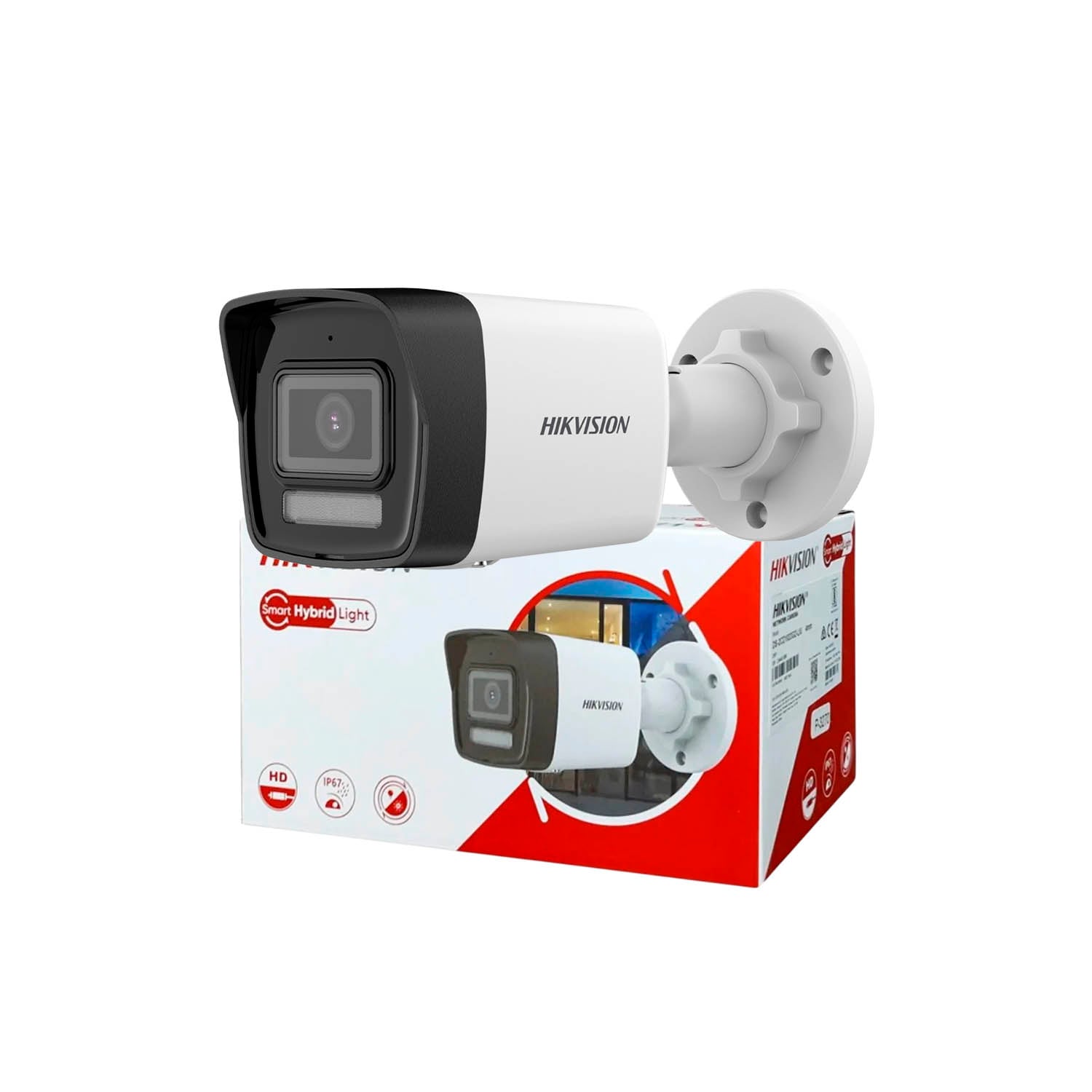 CÁMARA SEGURIDAD IP HIKVISION DS-2CD1023G2-LIU 2MP TUBO AUDIO DETECCIÓN PERSONAS LUZ HÍBRIDA - 3