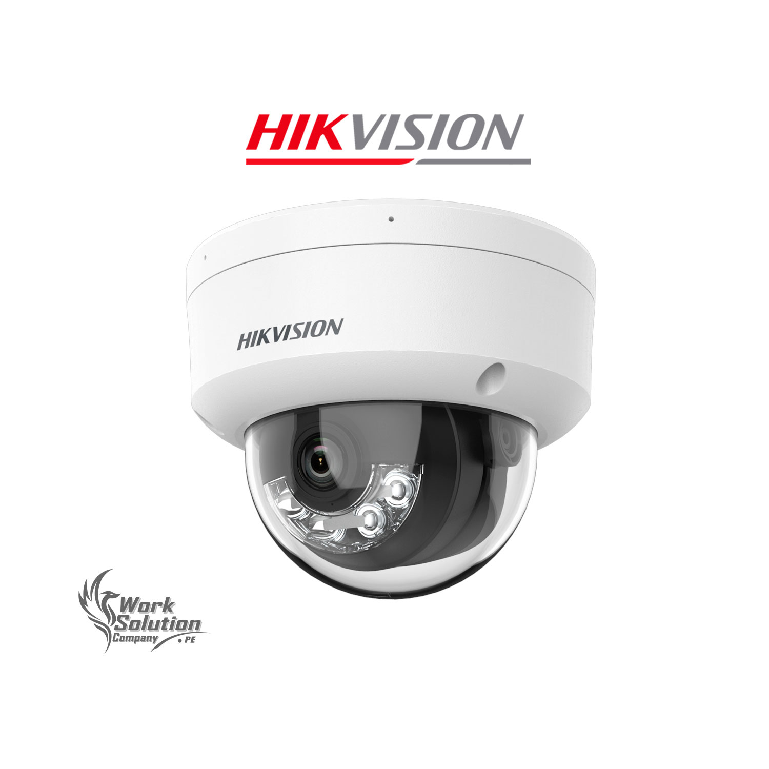 CÁMARA SEGURIDAD IP HIKVISION DS-2CD1123G2-LIU 2MP DOMO DETECCIÓN PERSONAS VEHÍCULOS IK08 - 1