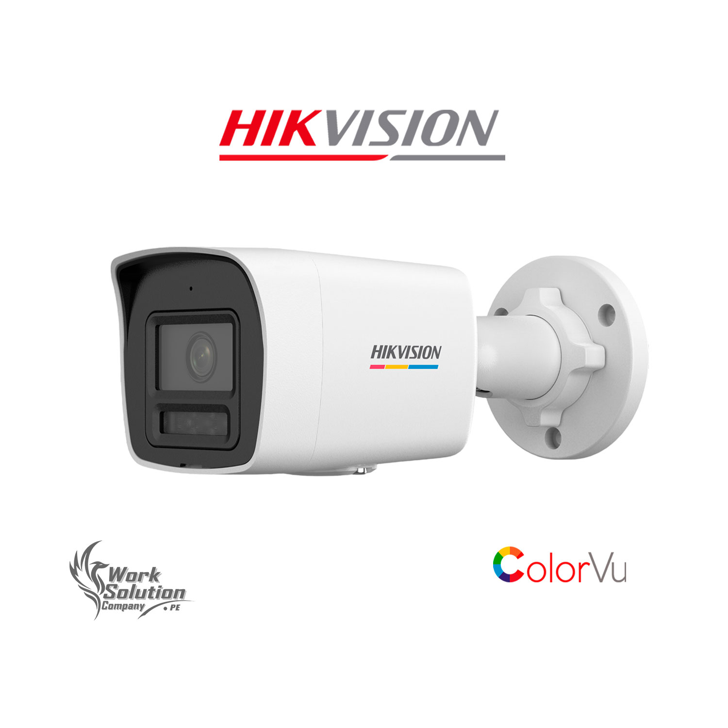 CÁMARA SEGURIDAD IP HIKVISION DS-2CD1027G2H-LIU 2MP TUBO COLORVU AUDIO DETECCIÓN PERSONAS - 1