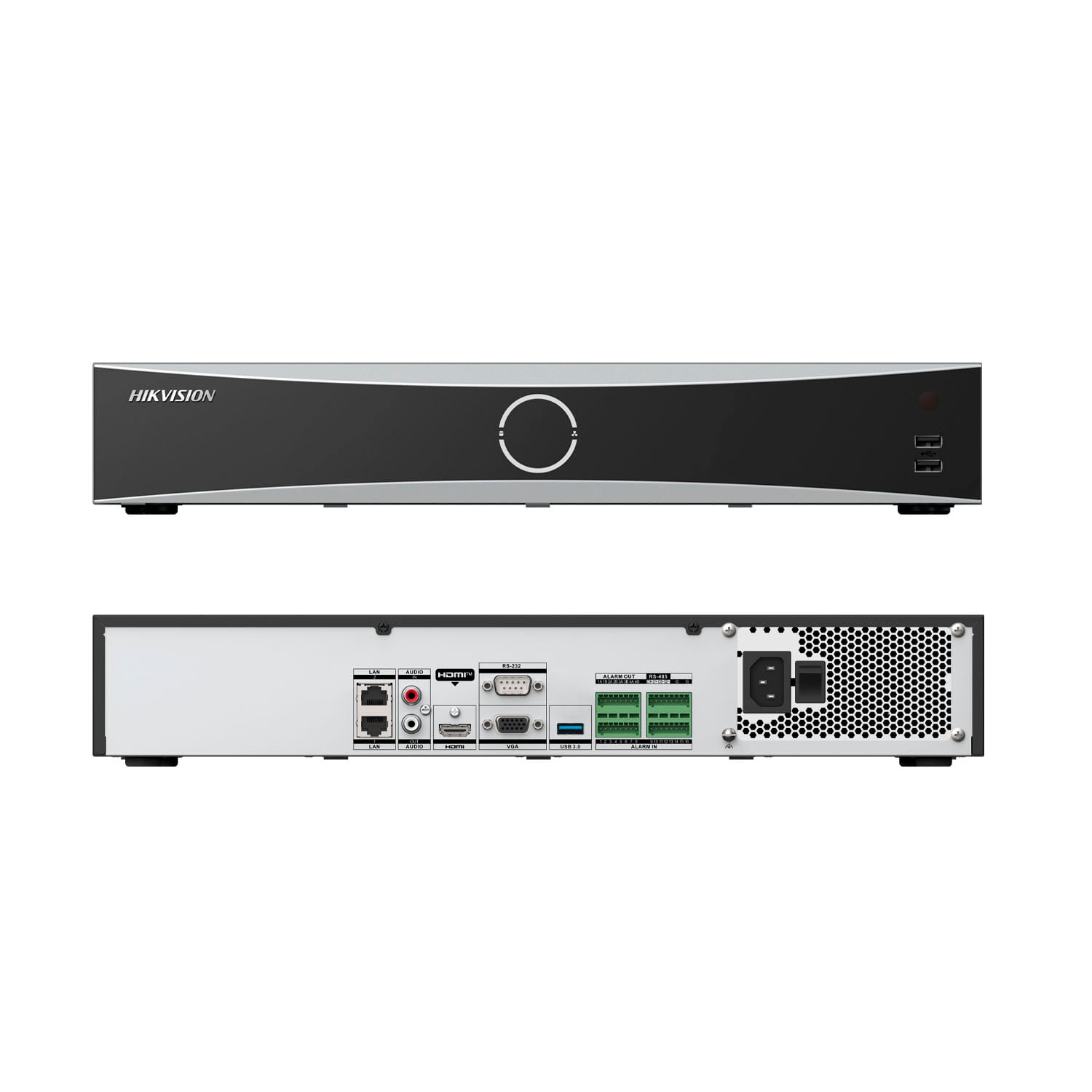 GRABADOR NVR IP HIKVISION DS-7716NXI-K4/VPRO 16 CANALES 12MP DETECCIÓN ACUSEEK 4HDD - 4