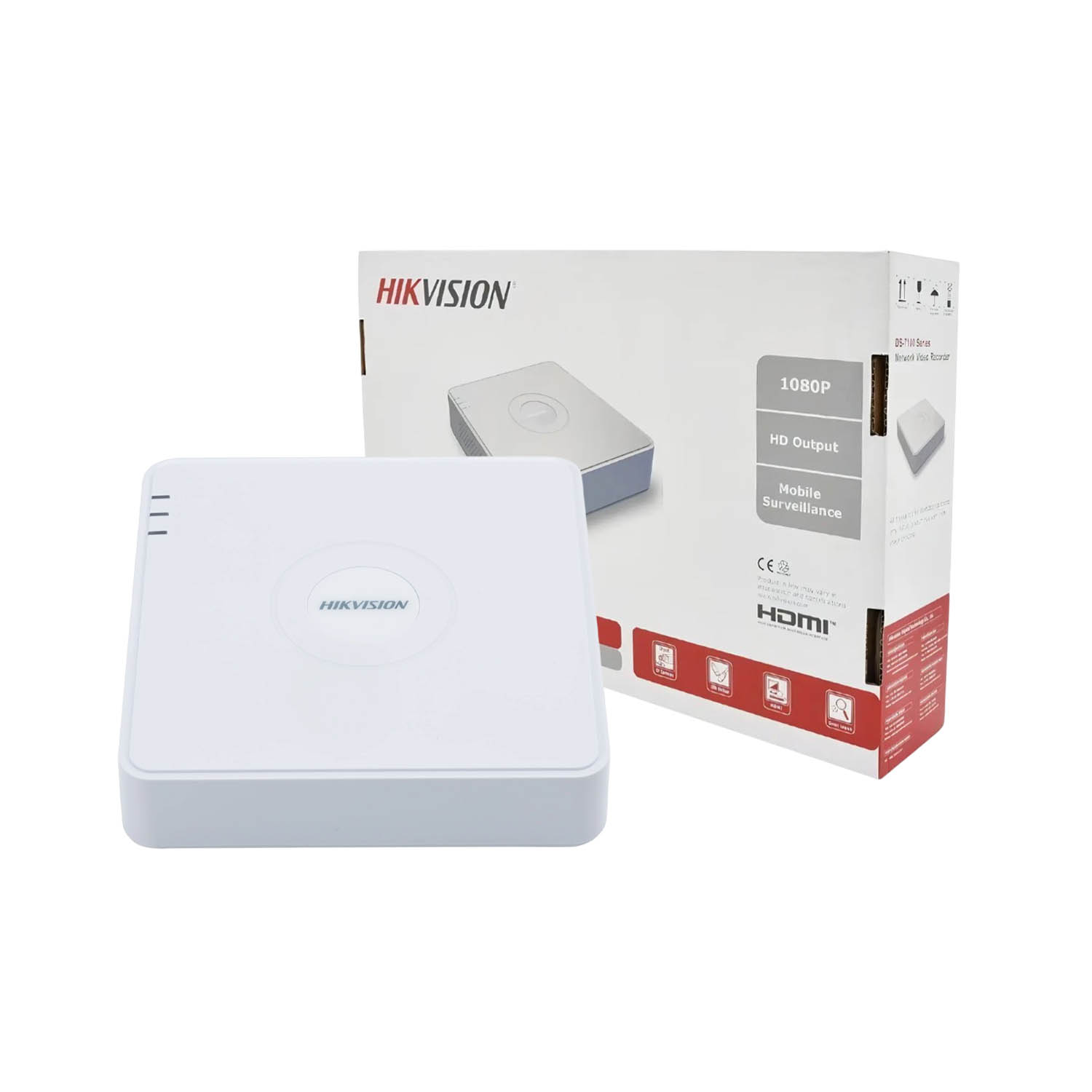GRABADOR NVR HIKVISION DS-7104NI-Q1 4 CANALES HASTA 6MP HDMI VGA - 3