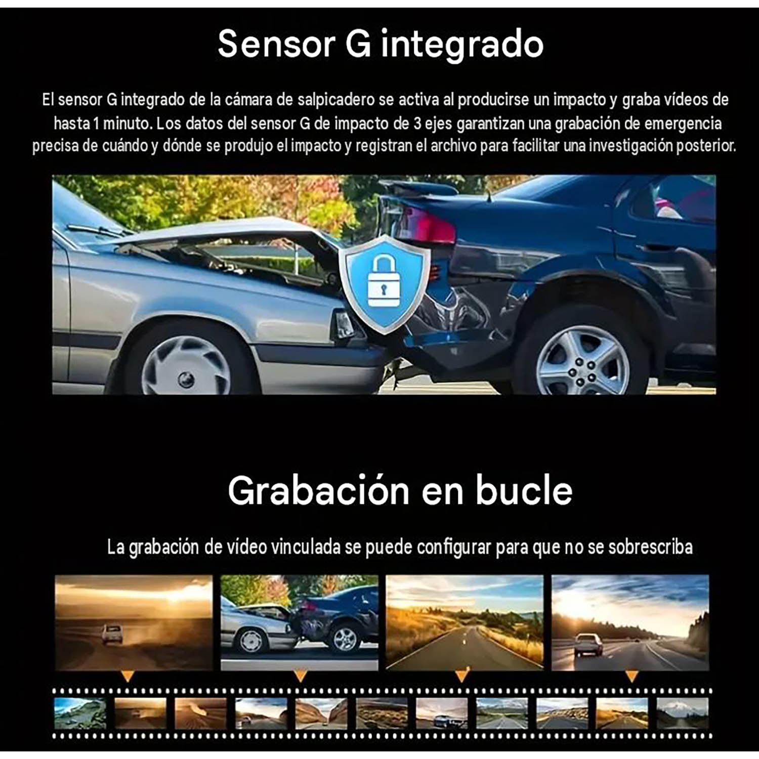 CÁMARA PARA AUTOMOVIL HIKVISION AE-DC5313-C6 VISIÓN NOCTURNA CONTROL VOZ GRABACIÓN CONTINUA - 4