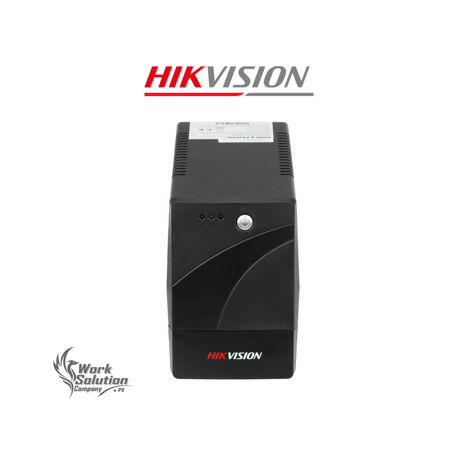UPS HIKVISION DS-UPS1000-R 1000VA/600W 2 TOMAS BATERÍA 12V 9AH ENTRADA SALIDA SCHUKO AVR - 1