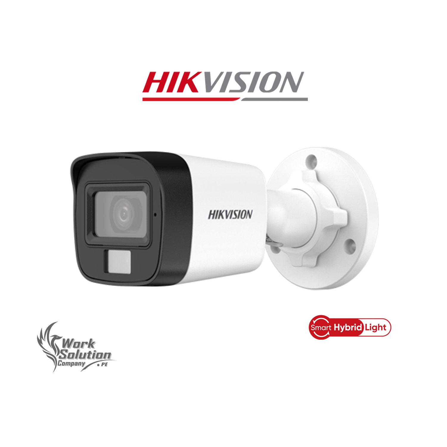CÁMARA SEGURIDAD HIKVISION DS-2CE16K0T-LPFS 3K TUBO ANALÓGICA AUDIO LUZ INTELIGENTE IR 25M - 1