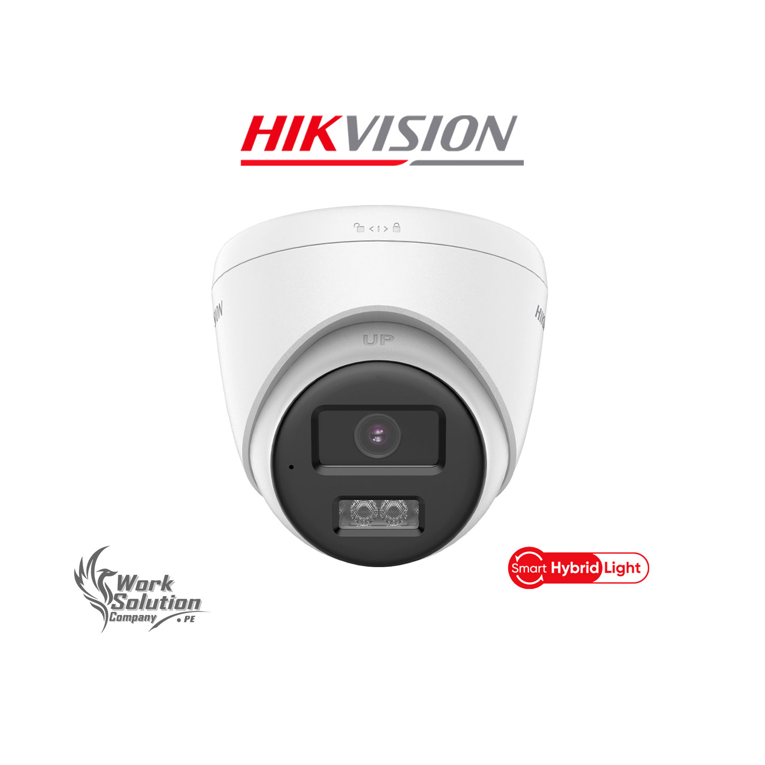 CÁMARA SEGURIDAD HIKVISION DS-2CE78K0T-LTS 5MP DOMO ANALÓGICA AUDIO BIDIRECCIONAL LUZ INTELIGENTE - 1