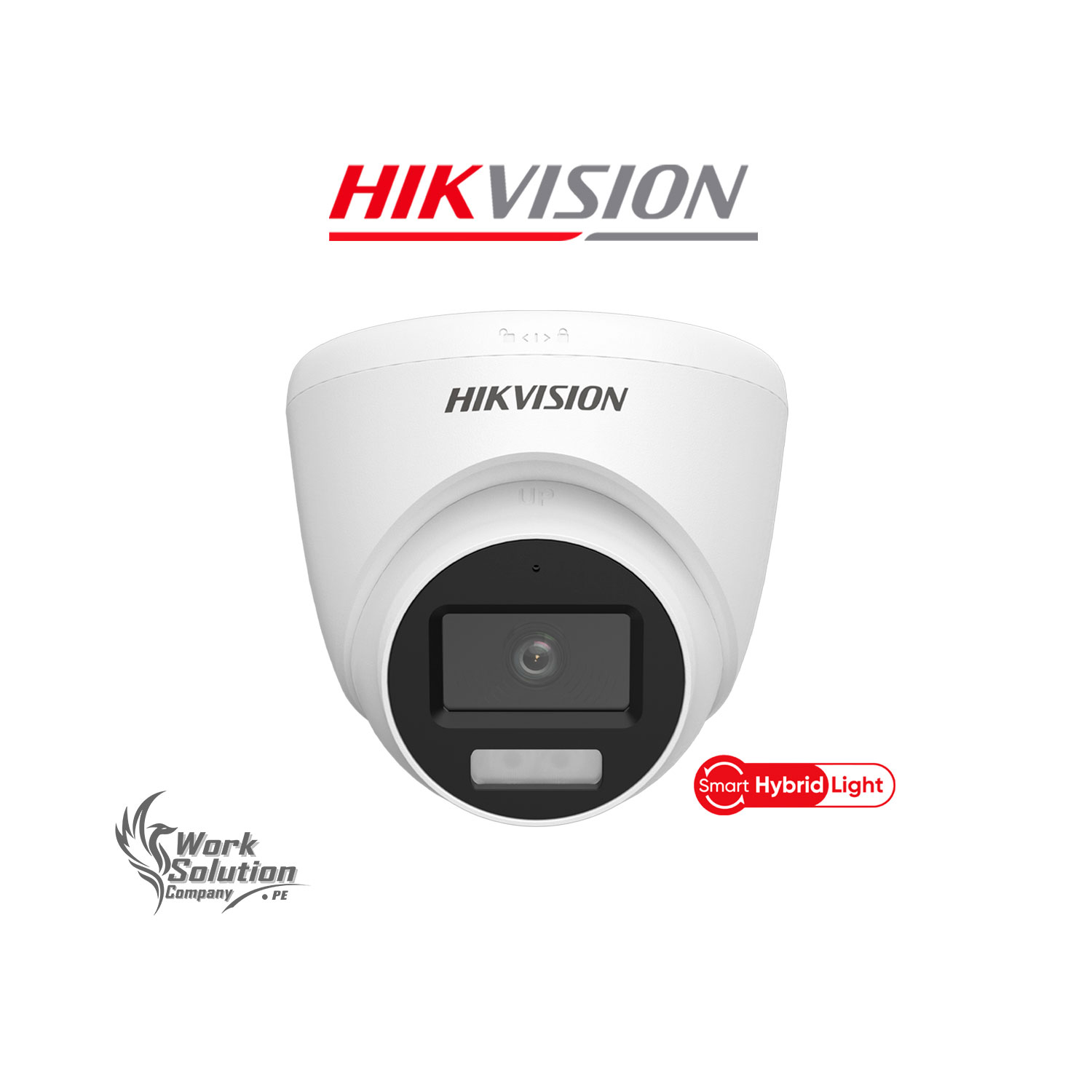 CÁMARA SEGURIDAD HIKVISION DS-2CE78D0T-LFS 2MP DOMO ANALÓGICA AUDIO INCORPORADO LUZ INTELIGENTE - 1