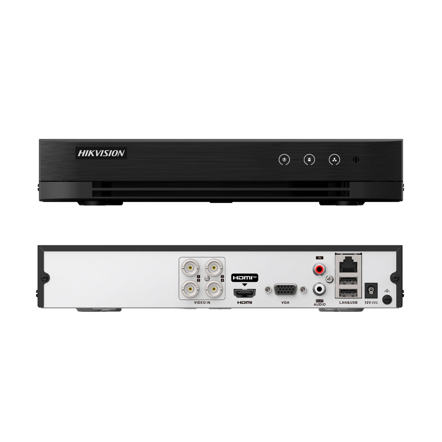 GRABADOR DVR HIKVISION DS-7204HGHI-M1/T 4 CANALES HASTA 2MP DETECCIÓN DE MOVIMIENTO 1HDD - 4
