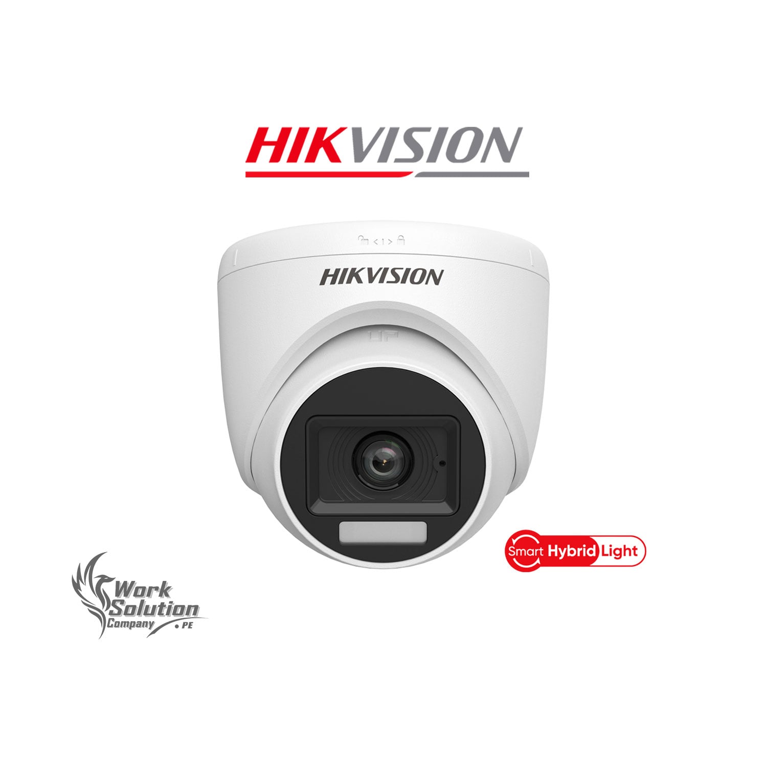 CÁMARA SEGURIDAD HIKVISION DS-2CE76K0T-LPFS 3K DOMO ANALÓGICA AUDIO LUZ INTELIGENTE IR 20M - 1