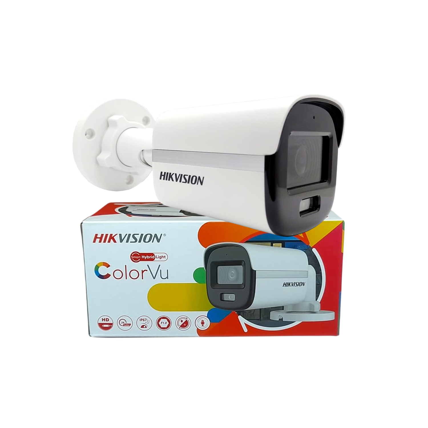 CÁMARA SEGURIDAD HIKVISION DS-2CE10KF0T-LFS 3K TUBO ANALÓGICA COLORVU AUDIO IR 20M - 3