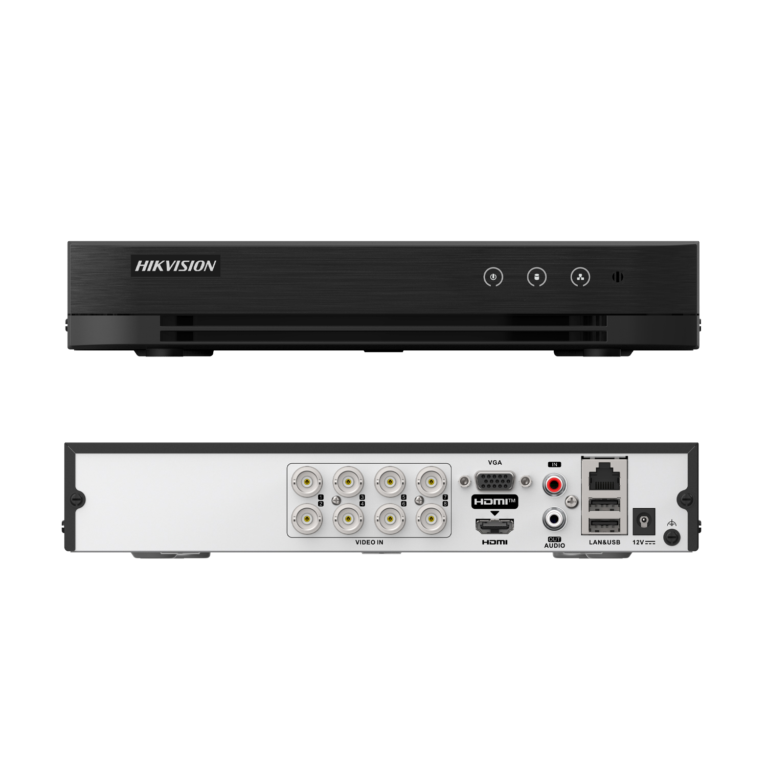 GRABADOR DVR HIKVISION DS-7208HGHI-M1/T 8 CANALES HASTA 2MP DETECCIÓN DE MOVIMIENTO 1HDD - 4