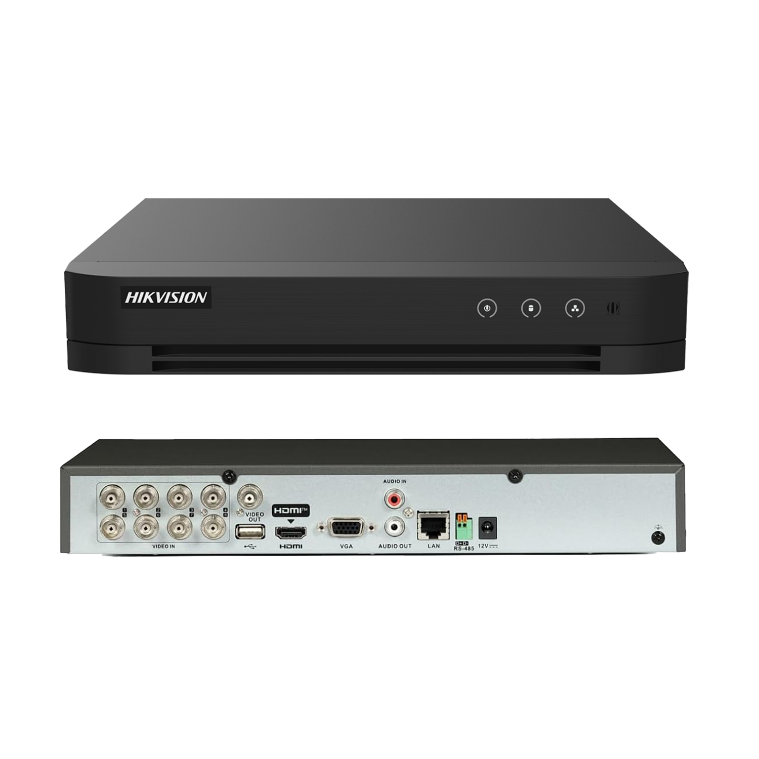 GRABADOR DVR HIKVISION IDS-7208HQHI-M1/XT 8 CANALES HASTA 3K ACUSENSE 1HDD - 4