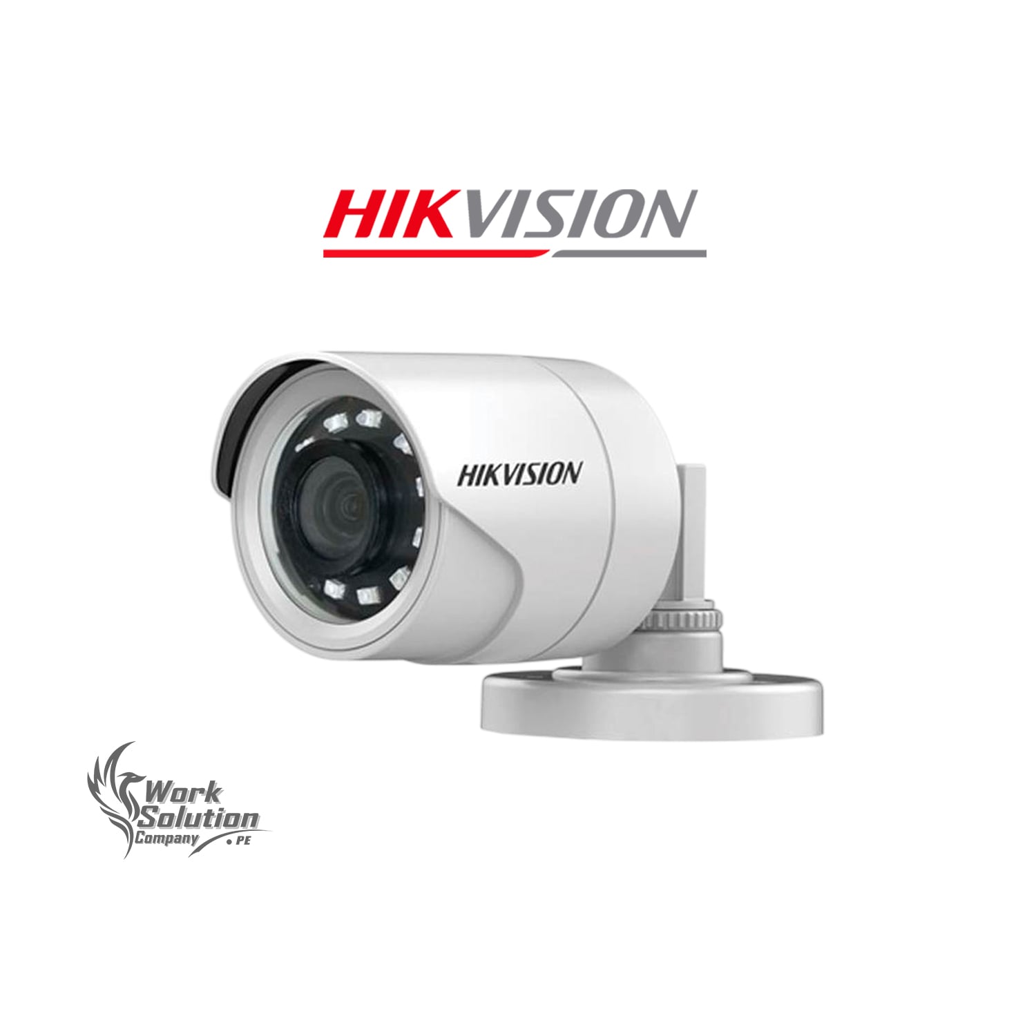 CÁMARA SEGURIDAD HIKVISION DS-2CE16D0T-IRPF 2MP TUBO ANALÓGICA IR INTELIGENTE 20M - 1