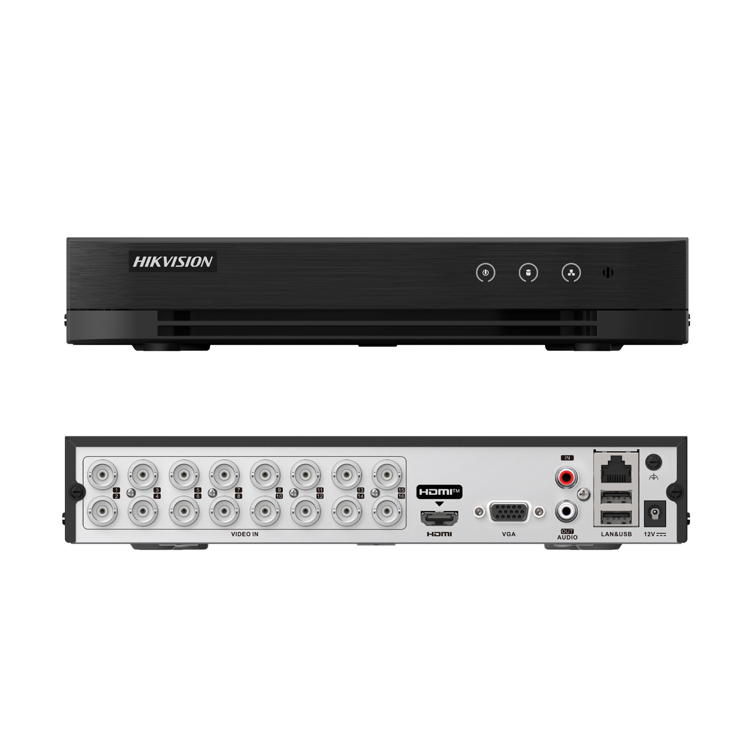 GRABADOR DVR HIKVISION DS-7216HGHI-M1/T 16 CANALES HASTA 2MP DETECCIÓN DE MOVIMIENTO 1HDD - 4