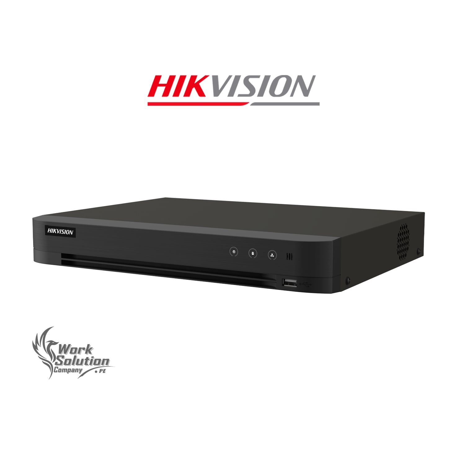 GRABADOR DVR HIKVISION IDS-7204HTHI-M1/XT 4 CANALES ACUSENSE 4K DETECCIÓN PERSONAS 1HDD - 1