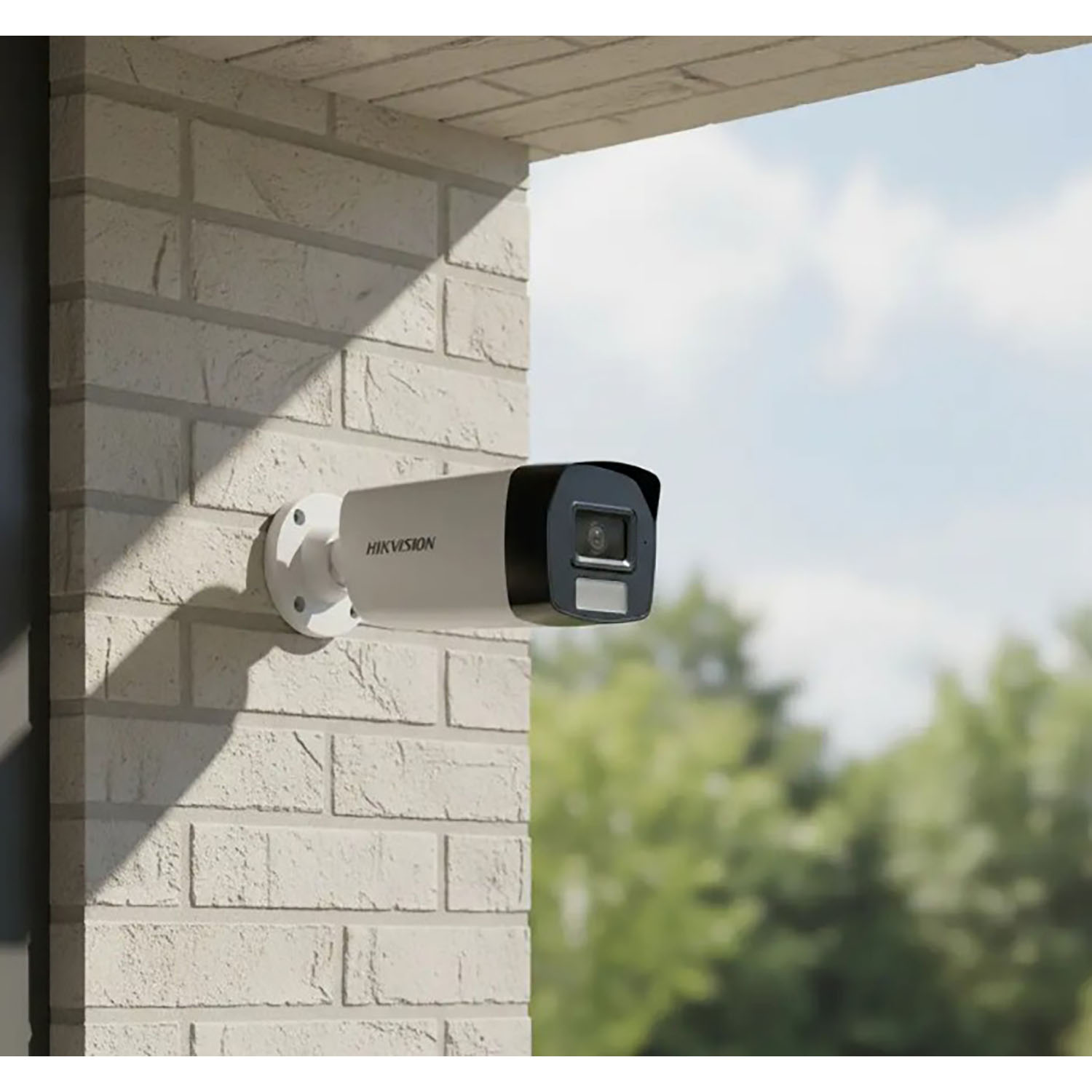 CÁMARA SEGURIDAD HIKVISION DS-2CE17D0T-LFS 2MP TUBO ANALÓGICA AUDIO INCORPORADO LUZ INTELIGENTE - 4
