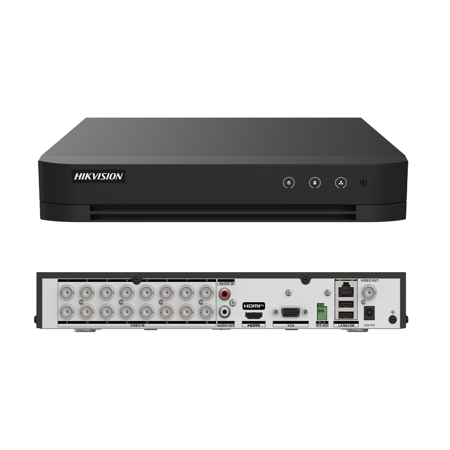 GRABADOR DVR HIKVISION IDS-7216HQHI-M2/XT 16 CANALES HASTA 3K ACUSENSE 2HDD - 4