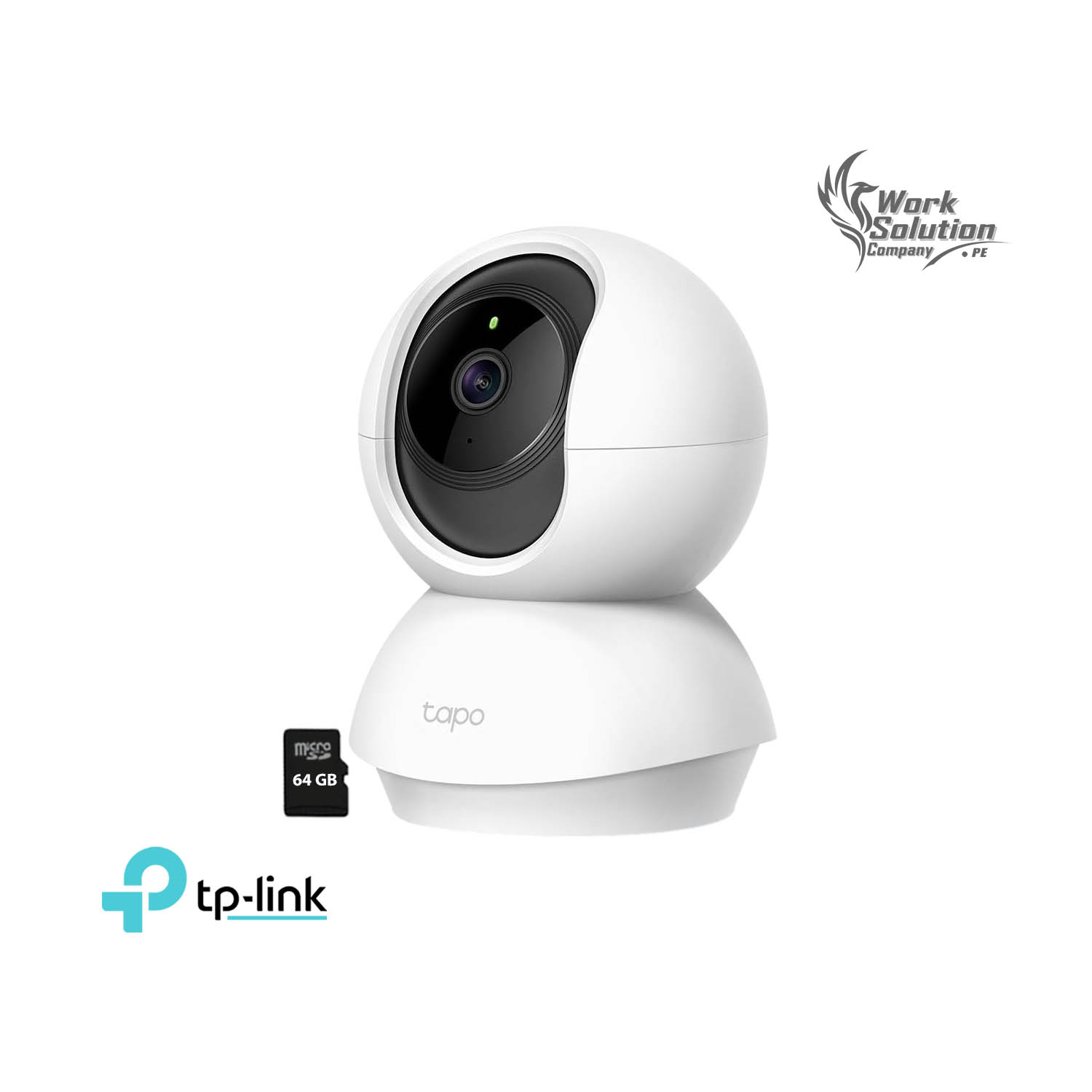 CÁMARA SEGURIDAD TAPO TC71 2K 3MP + SD 64GB WIFI 360 DETECCIÓN IA AUDIO BIDIRECCIONAL - 1