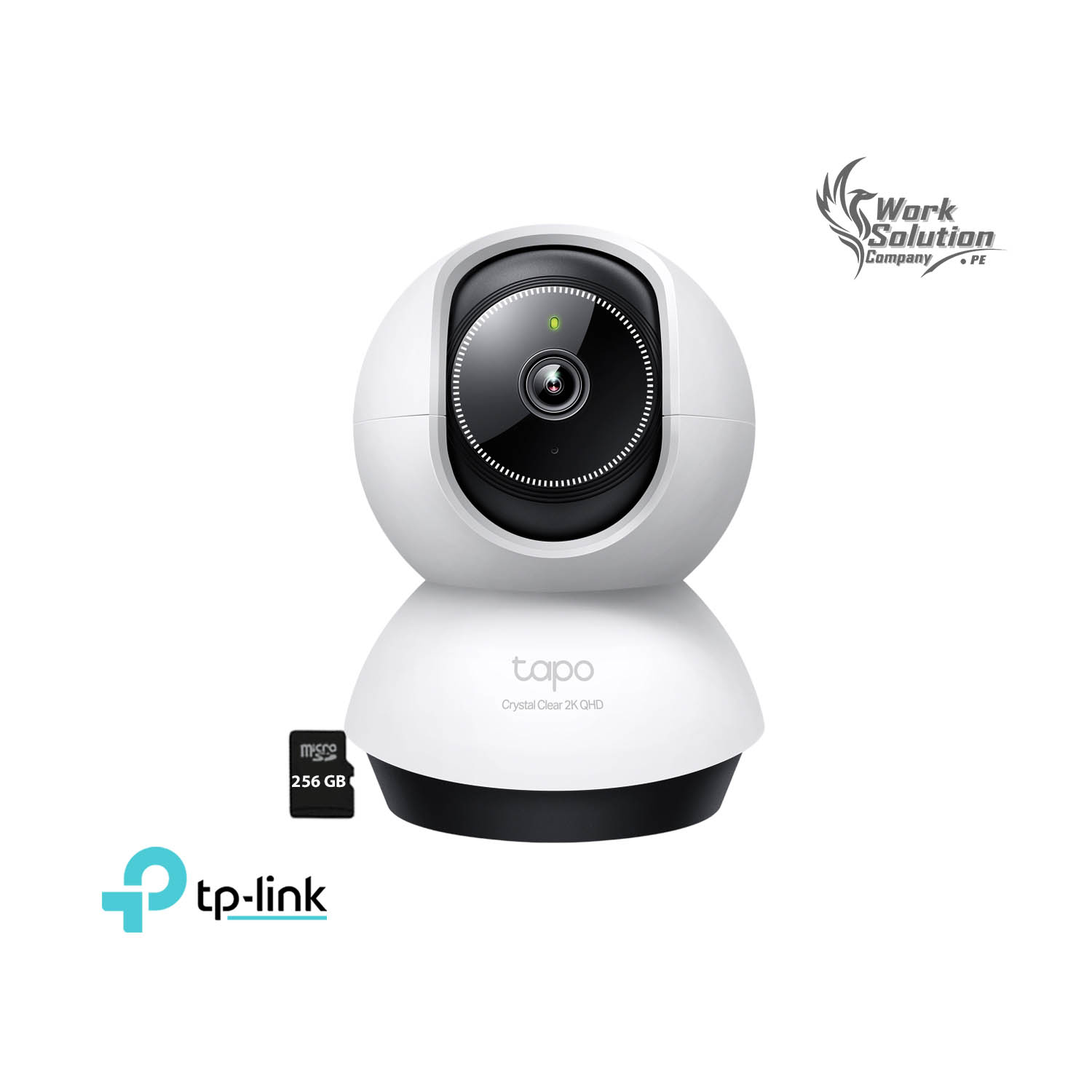 CÁMARA SEGURIDAD TAPO TC72 2K 4MP + SD 256GB WIFI 360 AUDIO BIDIRECCIONAL DETECCIÓN IA LLANTO BEBÉ - 1