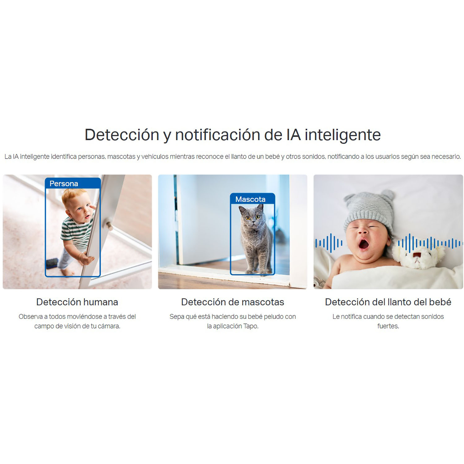 CÁMARA SEGURIDAD TAPO C232 3K 5MP + SD 64GB IP PANORÁMICA DETECCIÓN IA AUDIO BIDIRECCIONAL - 4