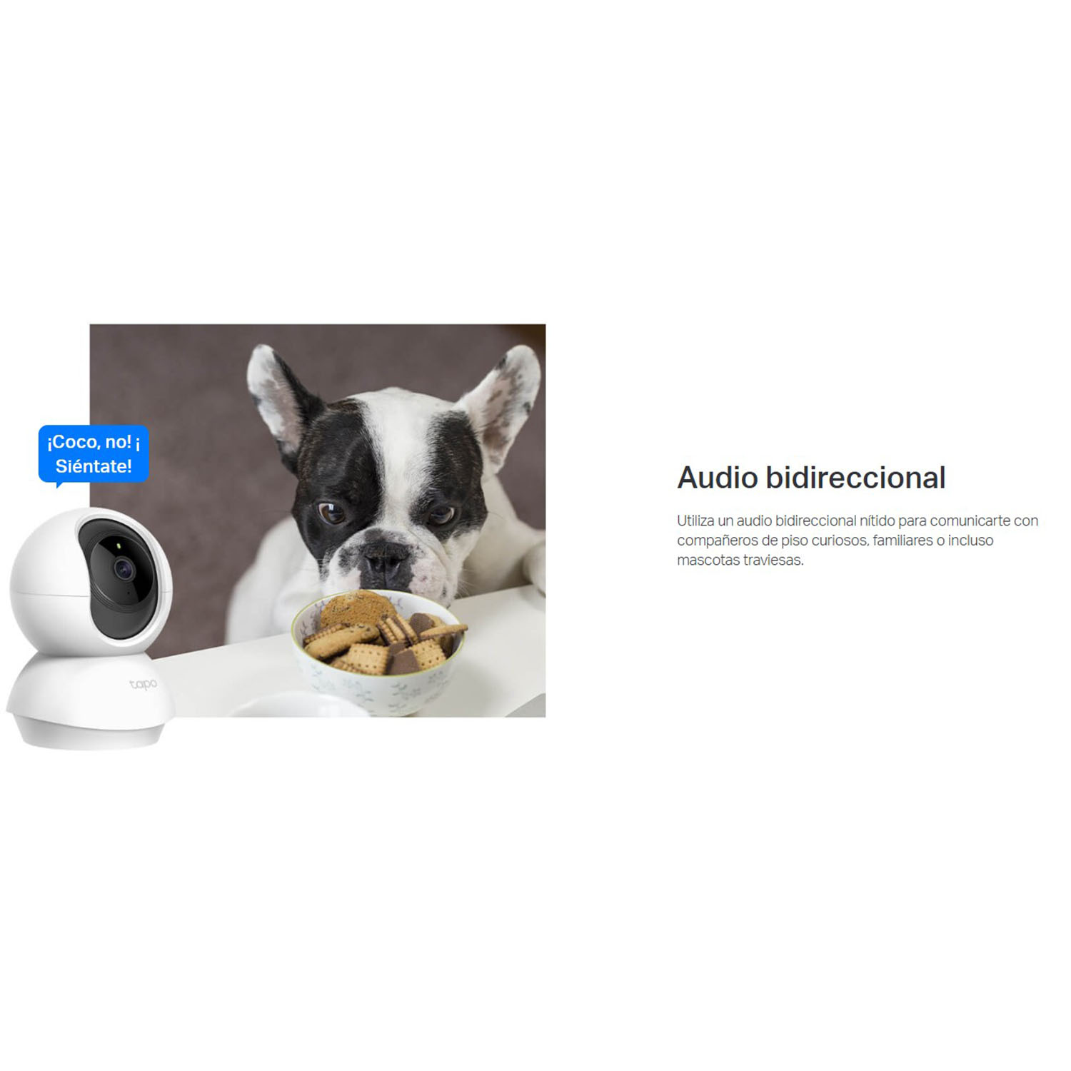 CÁMARA SEGURIDAD TAPO TC71 2K 3MP + SD 128GB WIFI 360 DETECCIÓN IA AUDIO BIDIRECCIONAL - 4