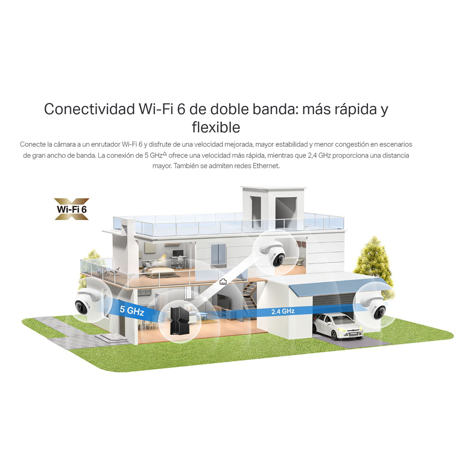 CÁMARA SEGURIDAD TAPO C560WS 4K 8MP CAPACIDAD 512GB IP AUDIO RECONOCIMIENTO FACIAL EXTERIOR - 5