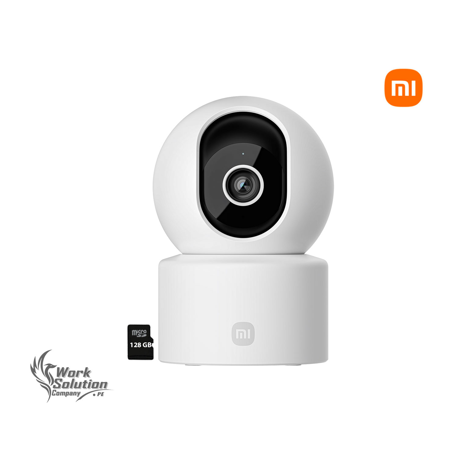 CÁMARA SEGURIDAD XIAOMI C302 3MP + SD 128GB PANORÁMICA DETECCIÓN LLANTO BEBÉ AUDIO BIDIRECCIONAL - 1