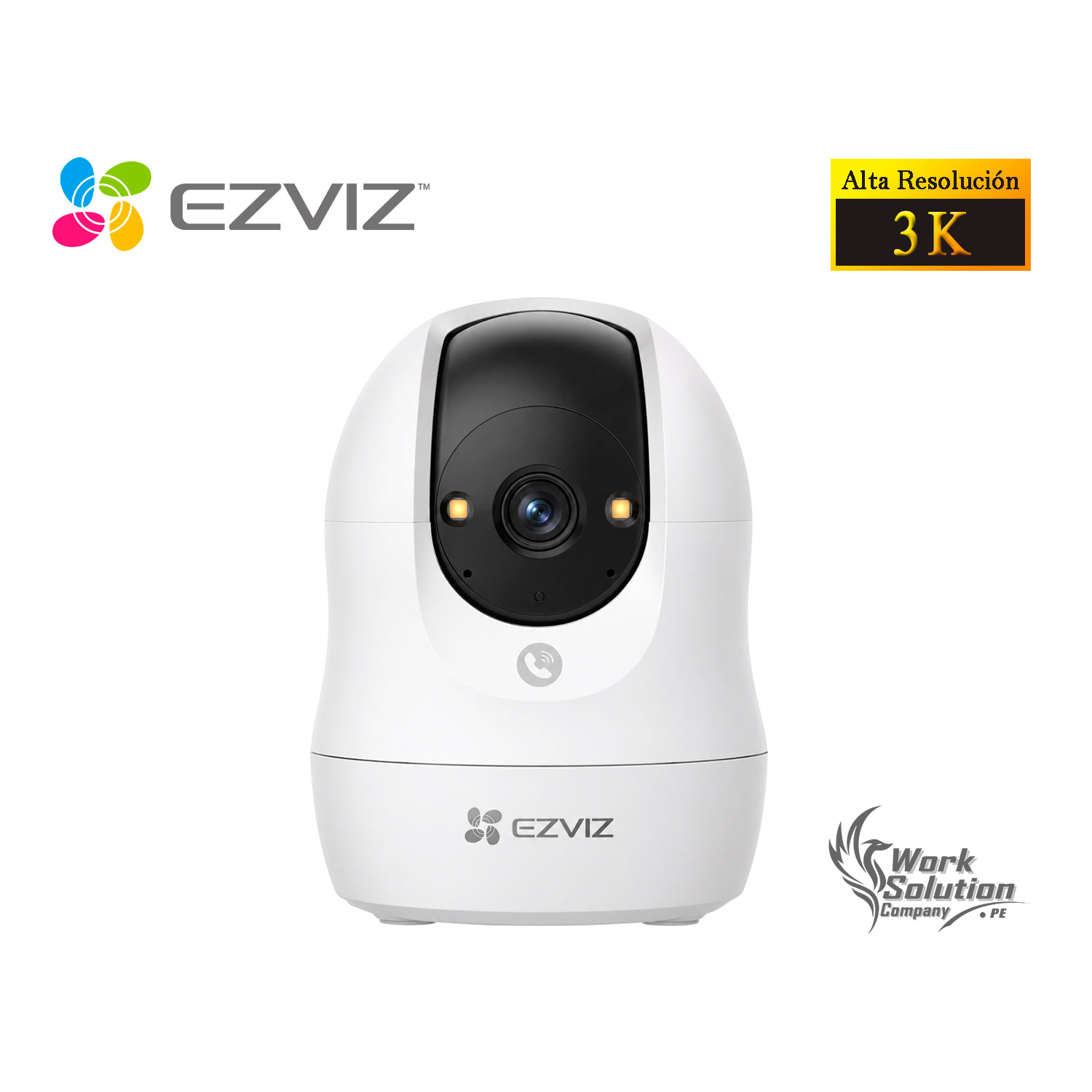 CÁMARA SEGURIDAD EZVIZ C6N G1 3K CAPACIDAD 512GB PANORÁMICA AUDIO BOTÓN LLAMADA DETECCIÓN MOVIMIENTO - 1