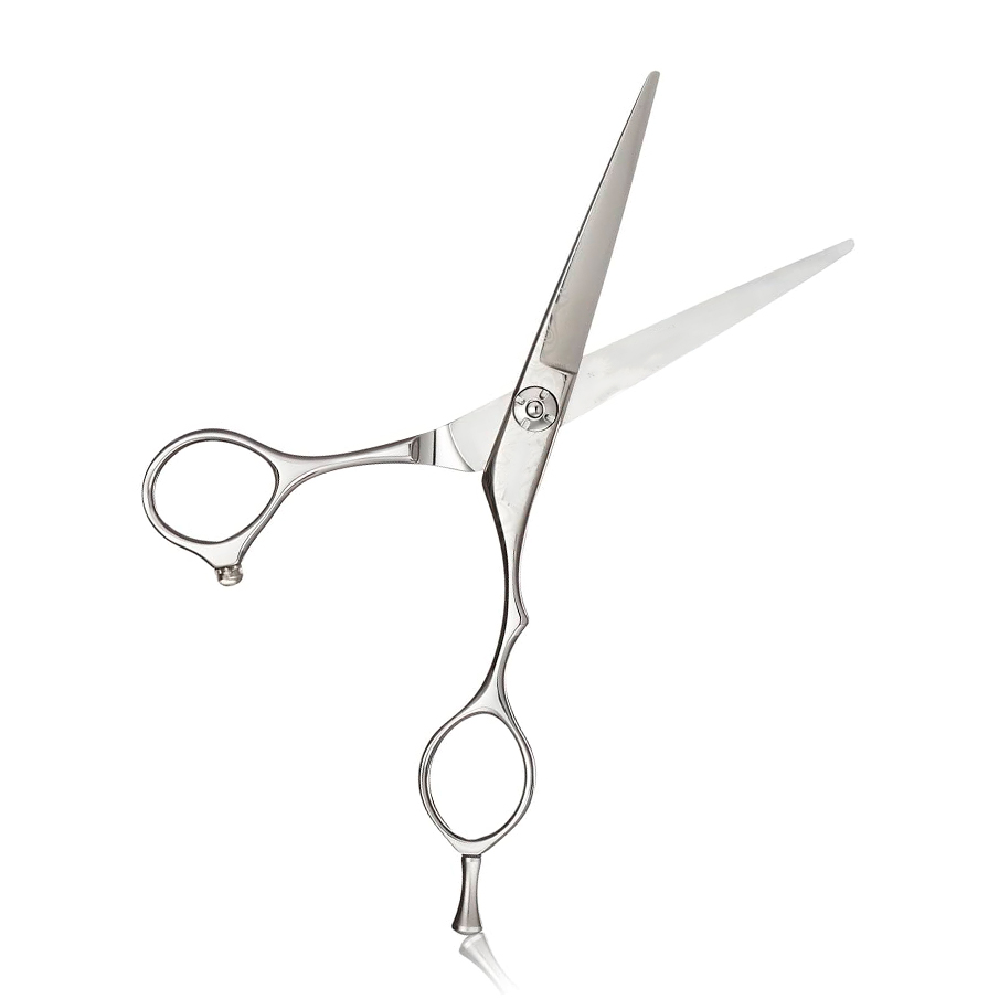 KIT TIJERAS CORTE PROFESIONAL CABELLO BARBERIA PULIDORA Y ENTRESACADORA - 3