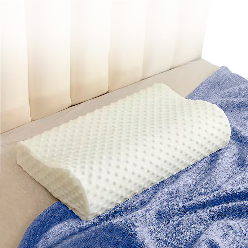 ALMOHADA CERVICAL ORTOPEDICA ERGONOMICA  / 1 UNID BLANCA - 3