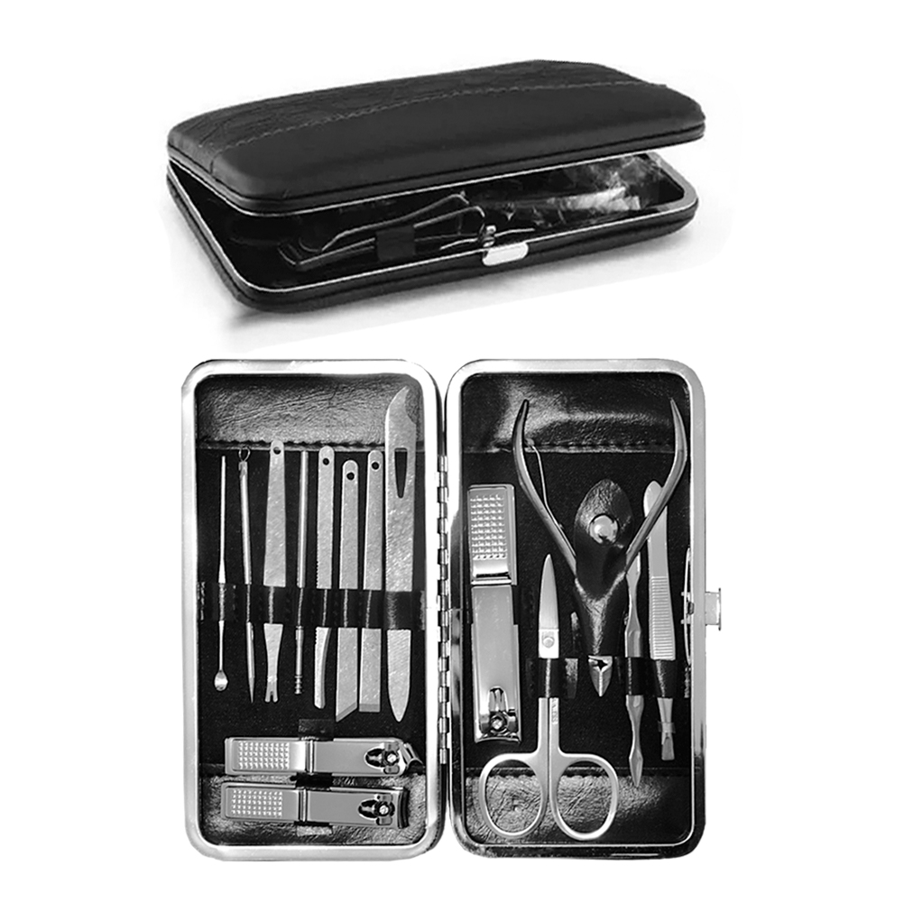 SET DE MANICURA DE 15 PIEZAS + ESTUCHE - COLOR VARIADO - 3