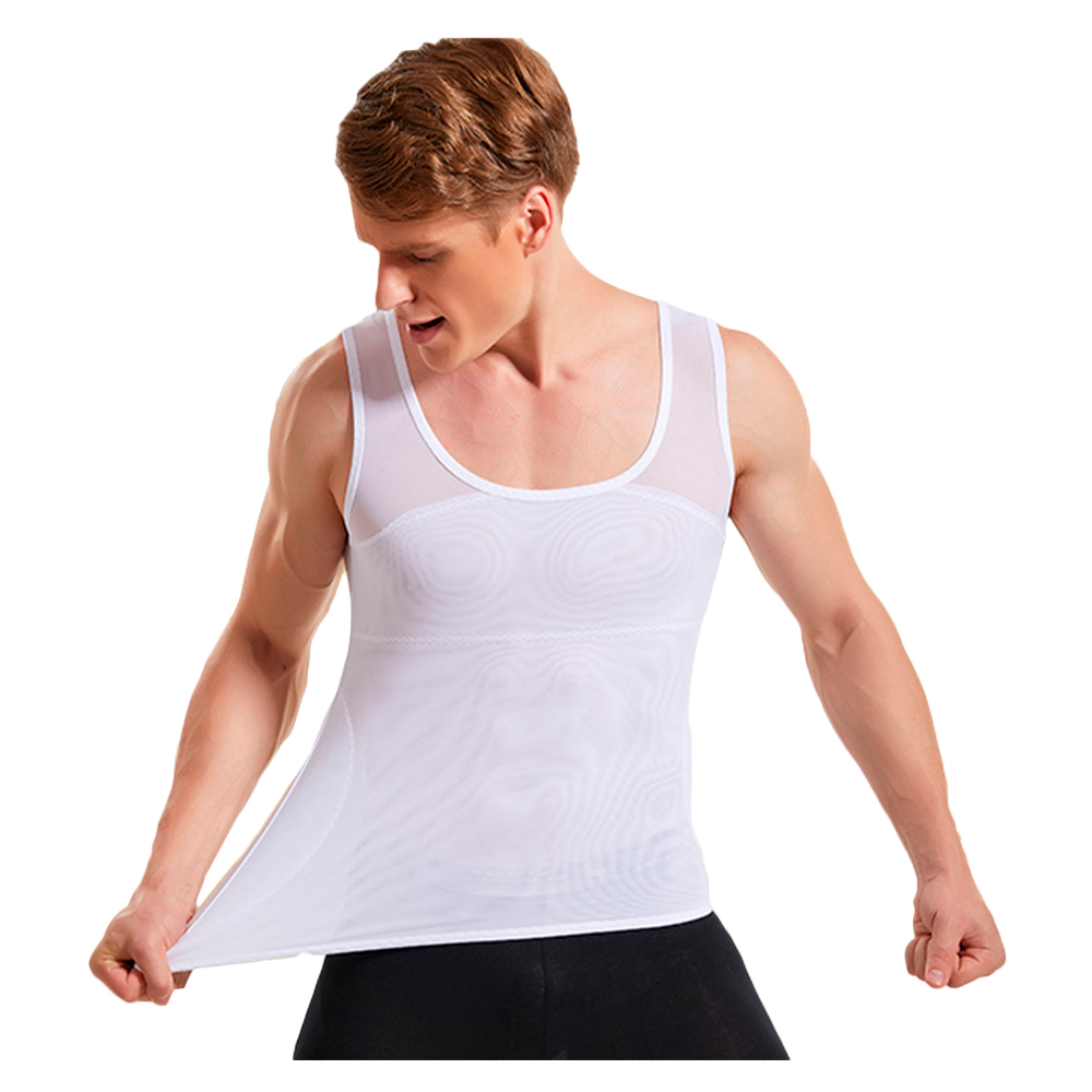 FAJA BIVIDI NATURELL REDUCTOR DE ABDOMEN Y  CORRECTOR DE POSTURA - COLOR BLANCO TALLA M - 3