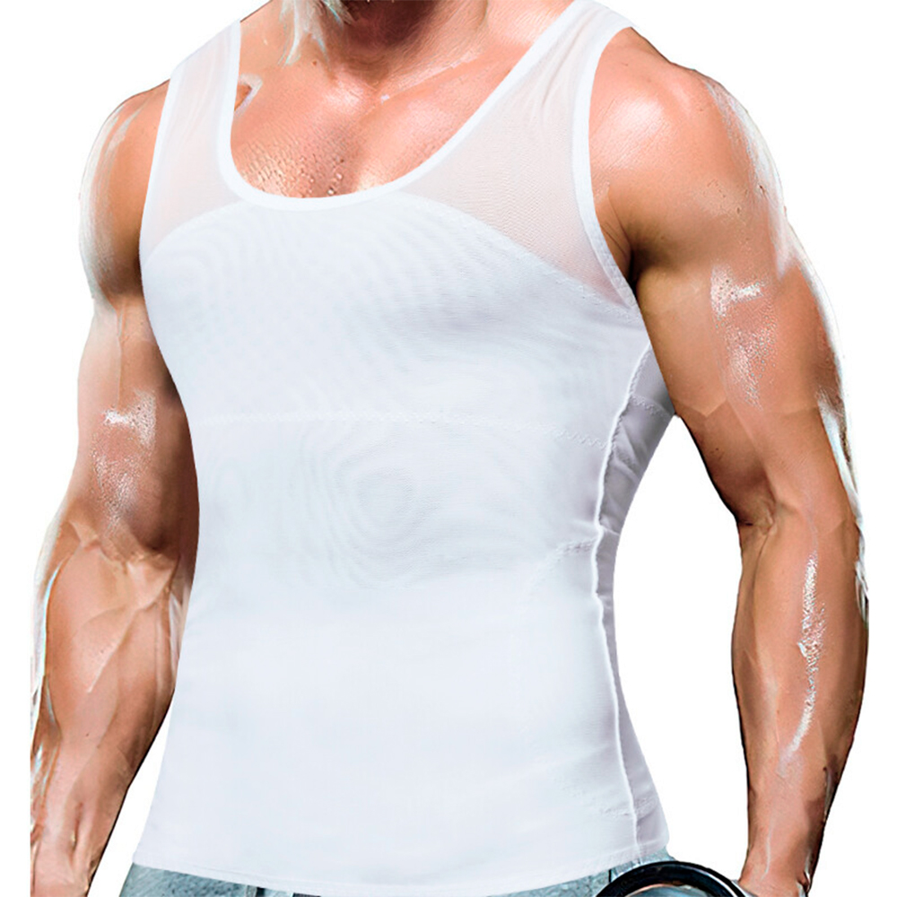 FAJA BIVIDI NATURELL REDUCTOR DE ABDOMEN Y  CORRECTOR DE POSTURA - COLOR BLANCO TALLA M - 4
