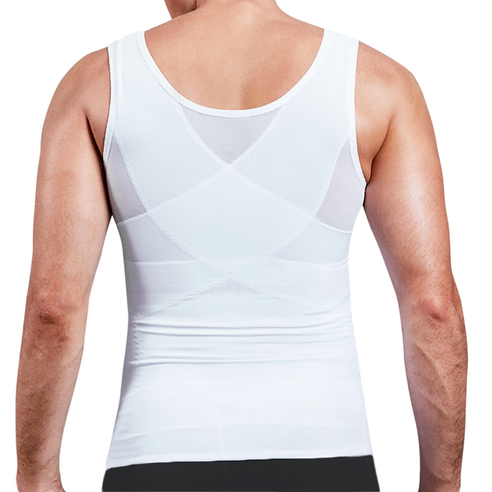 FAJA BIVIDI NATURELL REDUCTOR DE ABDOMEN Y  CORRECTOR DE POSTURA - COLOR BLANCO TALLA M - 5